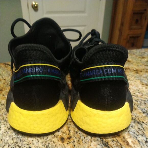 Adidas NMD R1 V2 Rio De Janeiro Brazil Black FY1255 Men's Size US 10.5 Running - Picture 8 of 12